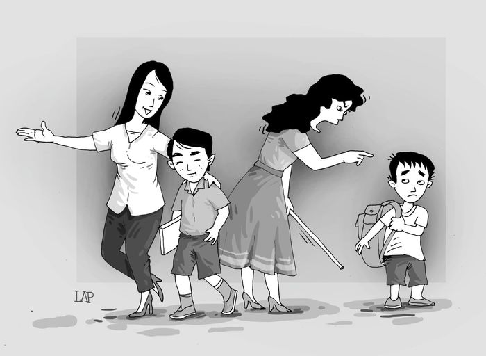 Hình ảnh đầu tiên kể về hành trình người mẹ dạy con qua những bài học đời thường
