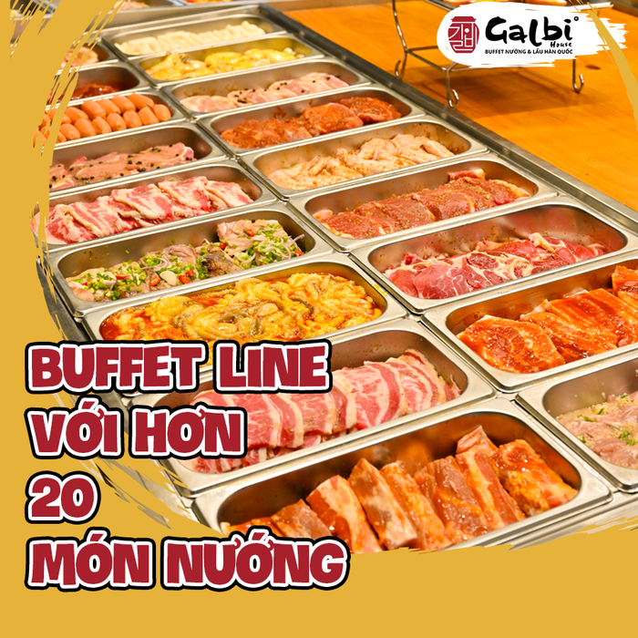 Galbi House – Không gian ẩm thực Hàn Quốc hiện đại