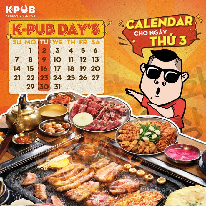 K-Pub - Korean Grill Pub - Không gian phố Hàn đầy màu sắc