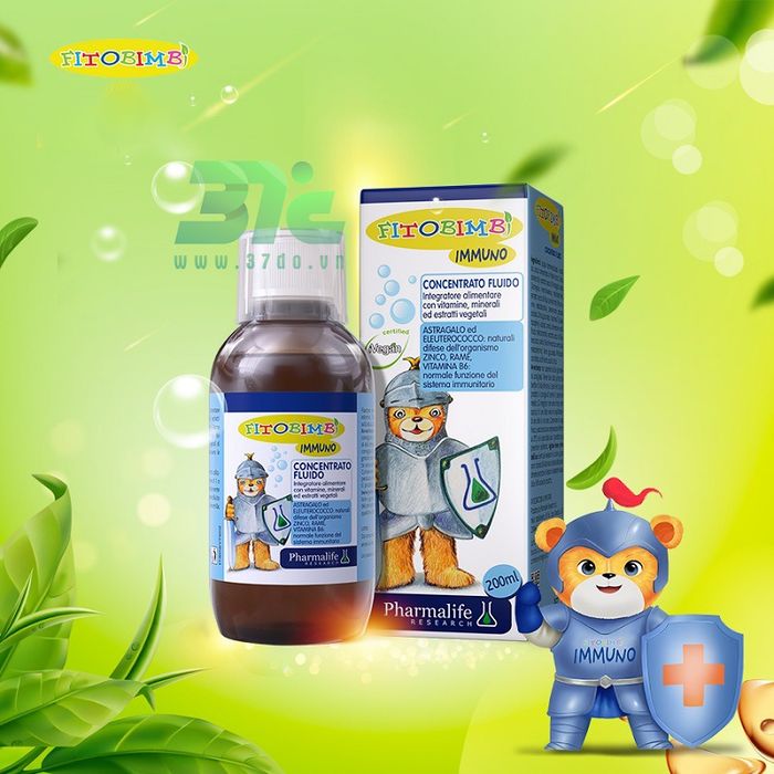 Hình ảnh thực tế Siro Immuno Bimbi - Người bạn đồng hành của sức khỏe