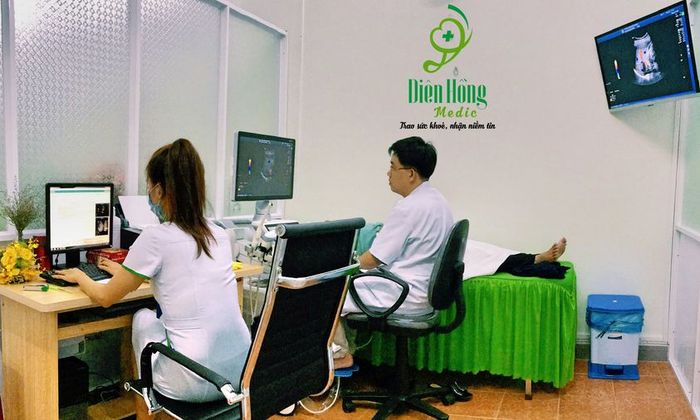 Không gian hiện đại và tiện nghi tại Diên Hồng Medic