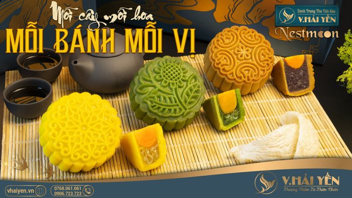 Bánh Trung Thu Yến Sào V.Hải Yến - Nét đẹp truyền thống trong từng chi tiết