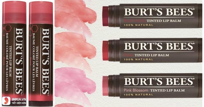 Hình ảnh minh họa son Burt's Bee với độ bóng tự nhiên