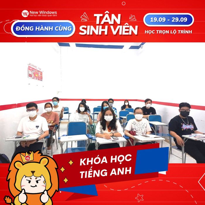 Hình ảnh cơ sở vật chất hiện đại tại Trung Tâm Ngoại Ngữ New Windows