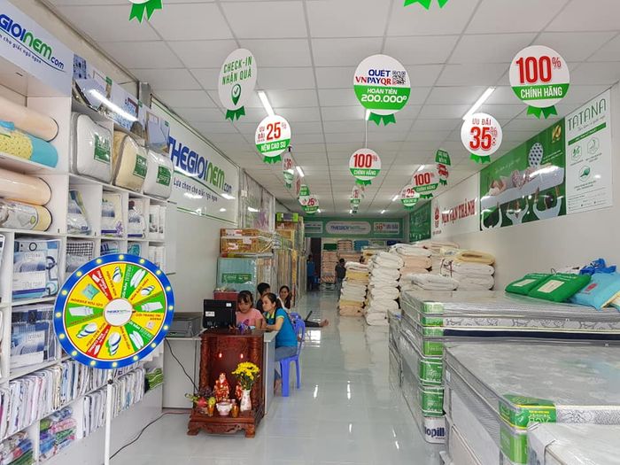 Bộ sưu tập nệm bán chạy tại Thế Giới Nệm
