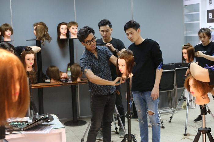 Khoảnh khắc sinh động tại Viet Nam Basic Hair Academy