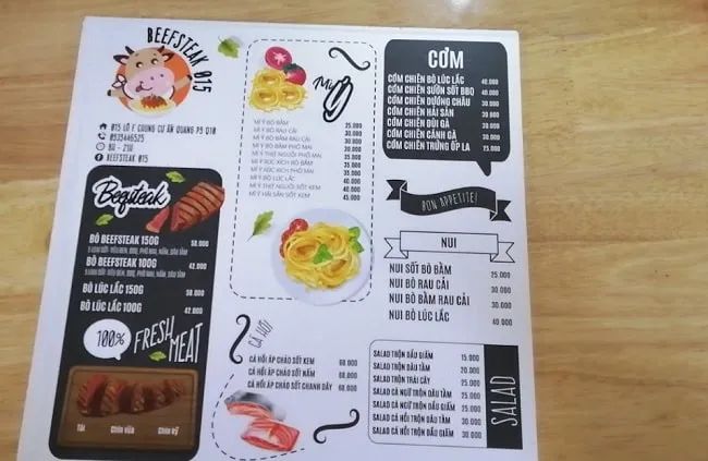 Beefsteak 015 - Nơi hội tụ tinh hoa ẩm thực bình dân