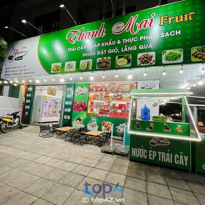 Thanh Mai Fruit - Thiên đường trái cây tươi Móng Cái