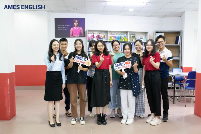 Không gian học tập hiện đại tại Anh ngữ AMES Cần Thơ
