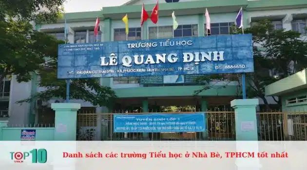 Trường Tiểu học Lê Quang Định - Nơi chắp cánh ước mơ