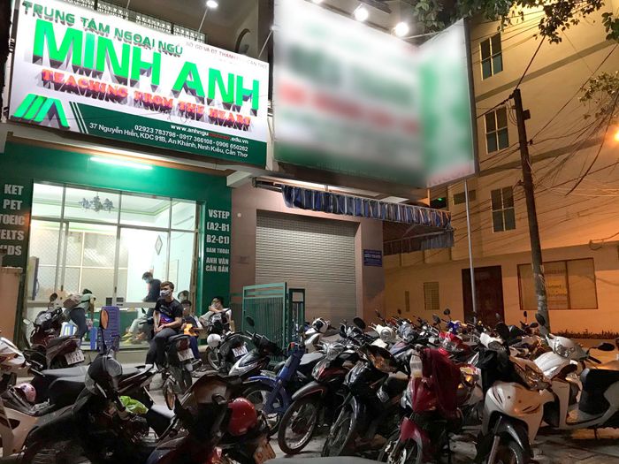 Không gian học tập ấm cúng tại Trung tâm ngoại ngữ Minh Anh