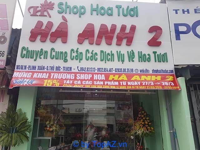 Đặt hoa mừng sinh nhật tại Thủ Đức