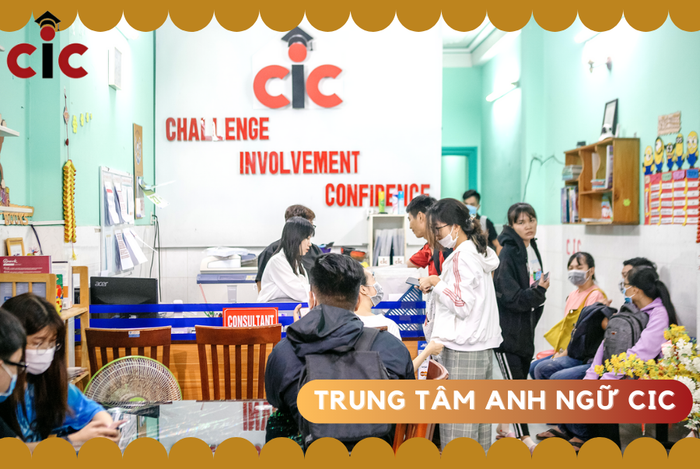 Hình ảnh học viên tại lớp luyện thi IELTS của Anh ngữ CIC