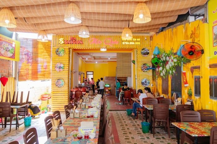 Hình ảnh không gian ấm cúng tại Mộc Quán