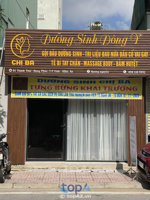Dưỡng Sinh Chị Ba - Điểm hẹn vàng cho sức khỏe và sắc đẹp tại TP. Vinh