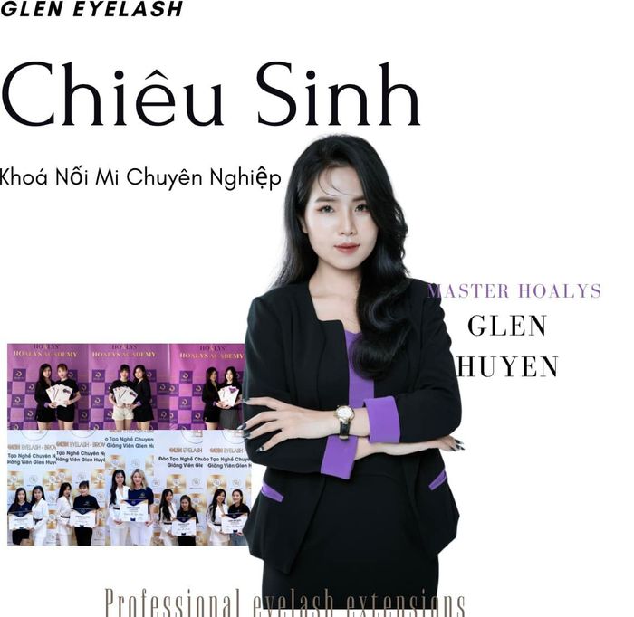 Không gian đào tạo chuyên nghiệp tại Glen Huyền Eyelash - Academy