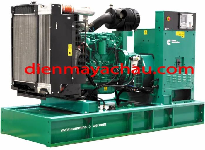 Hệ thống máy phát điện đa dạng tại Điện máy Á Châu