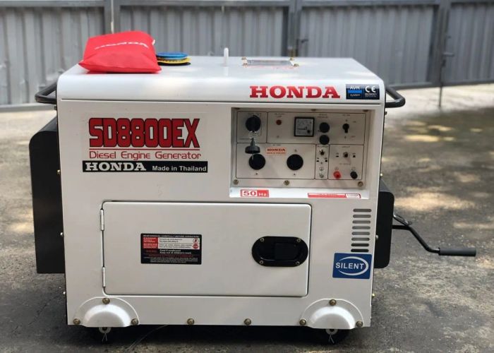 Không gian trưng bày máy phát điện tại Tân Thịnh Yên