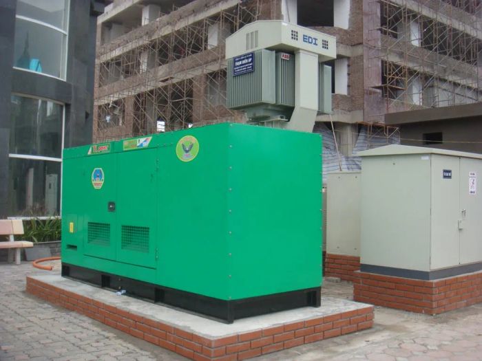 Hệ thống máy phát điện đa dạng tại Hải Minh