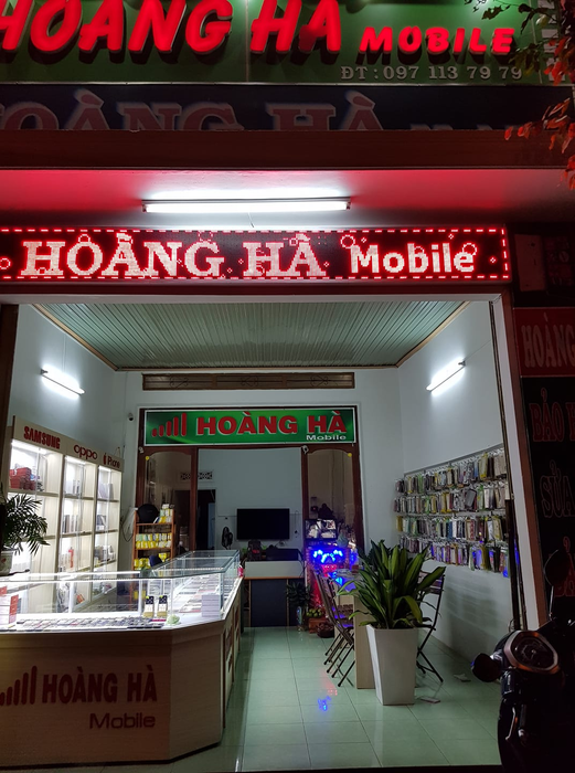 Hệ thống máy móc hiện đại tại Di Động Hoàng Hà