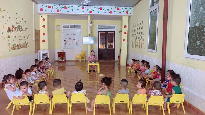 Khoảnh khắc vui chơi đáng yêu tại Mầm Non Thiên Thần Nhỏ