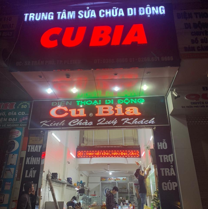 Không gian làm việc chuyên nghiệp tại Trung tâm Cu Bia