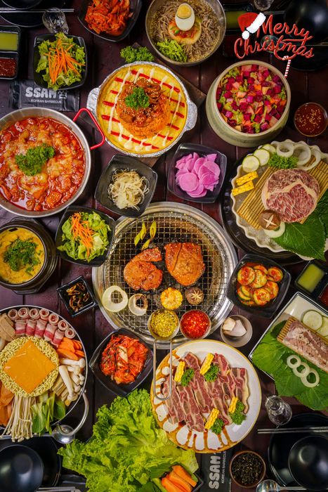 Không gian ấm cúng tại SSAM Barbecue