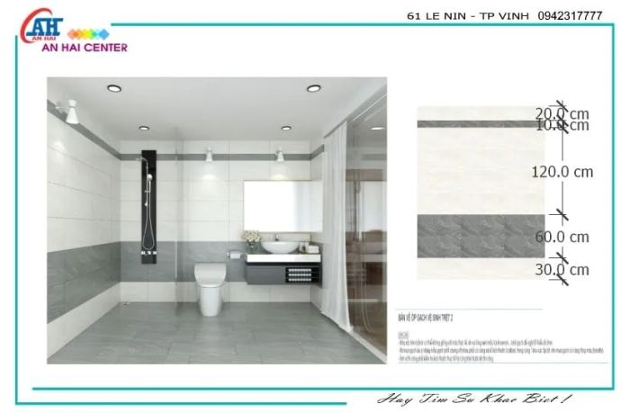 Bộ sưu tập gạch ốp lát phong thủy tại An Hải
