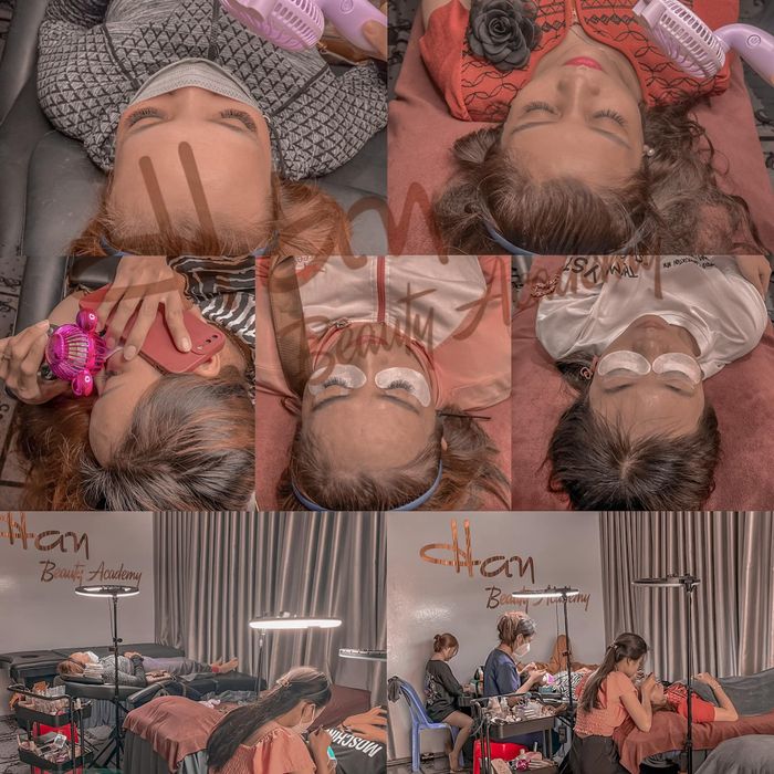 Hình ảnh thực tế tại Hân Beauty Academy