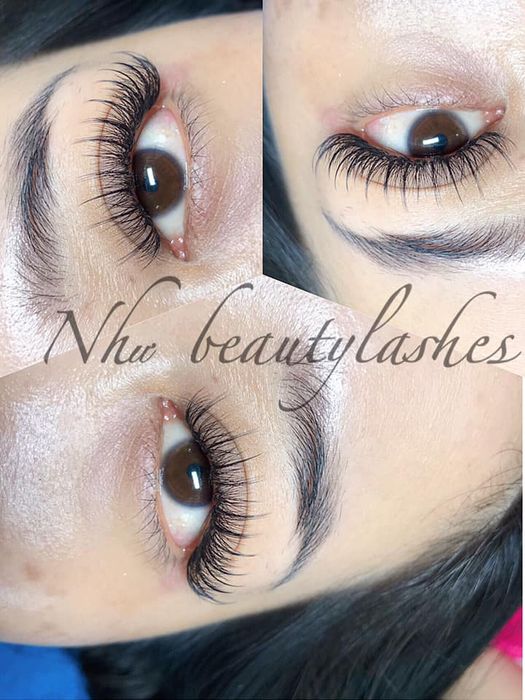 Hình ảnh thực hành nối mi chuyên nghiệp tại Như Beautylashes