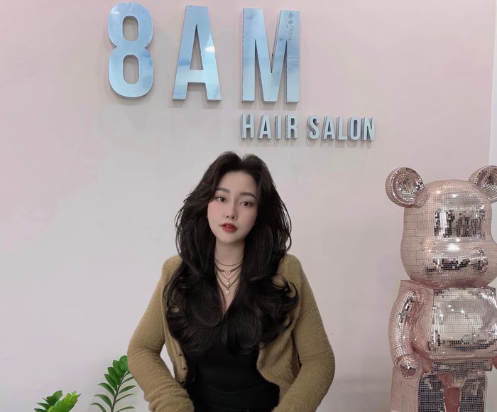 Không gian sang trọng tại 8AM Hair Salon