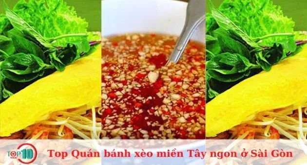 Các quán bánh xèo miền Tây ngon ở Sài Gòn