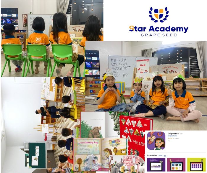 Star Academy Grapeseed - Hình ảnh 1: Không gian học tập sáng tạo, nơi truyền cảm hứng học tiếng Anh qua phương pháp GrapeSEED độc đáo.