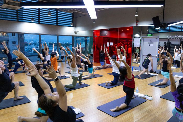 [Hình ảnh] Không gian vàng tại California Fitness & Yoga Centers