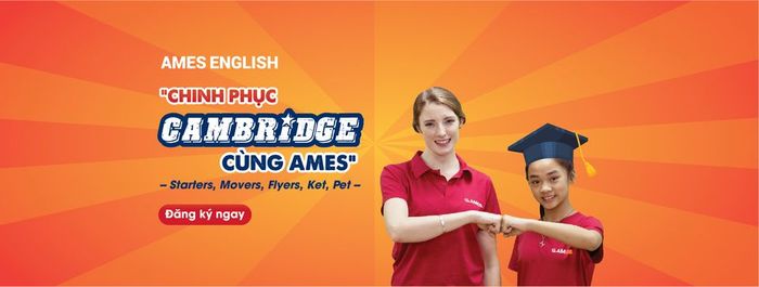 Không gian học tập hiện đại tại AMES English