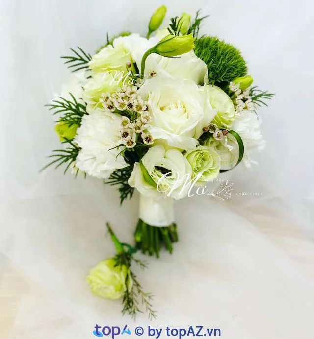 Các cửa hàng hoa cưới đẹp tại Hà Nội