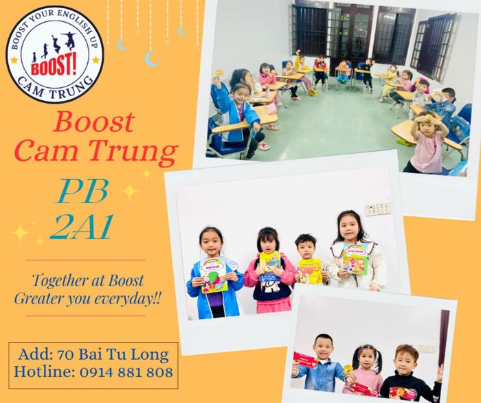 Hình ảnh hoạt động ngoại khóa sôi động tại BOOST