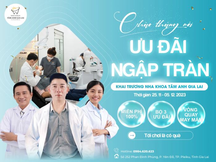 Hình ảnh không gian hiện đại và tiện nghi tại Nha khoa Tâm Anh