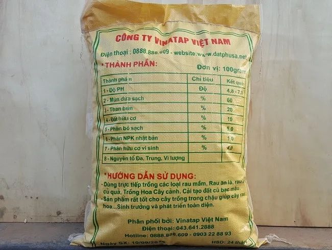 VinaTap vinh dự nằm trong Top 10 địa chỉ cung cấp đất trồng rau sạch chất lượng nhất TP.HCM