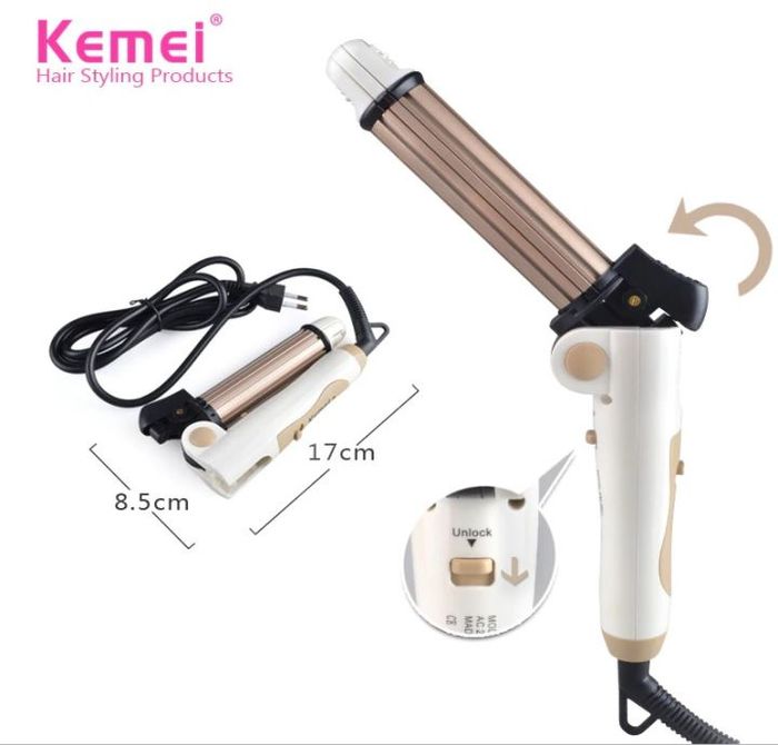 Hình ảnh Máy uốn tóc đa năng 3 in 1 Kemei KM-8851