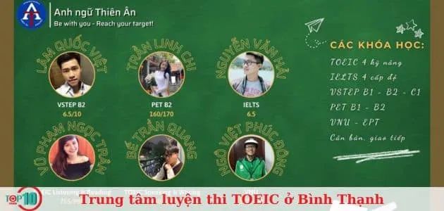 Anh ngữ Thiên Ân - Nơi ươm mầm thành công