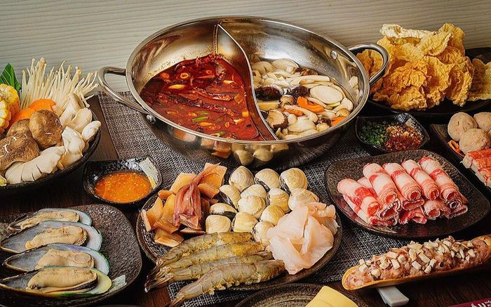 Không gian xanh mát tại Hải Sản Đại Dương Xanh - Ảnh 1