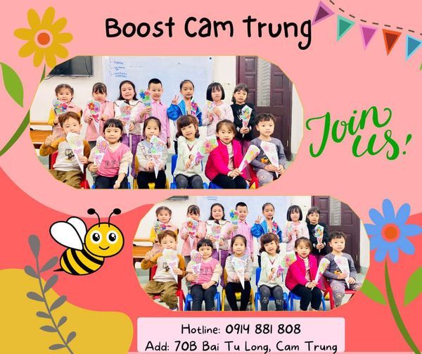 Không gian học tập sáng tạo tại BOOST English