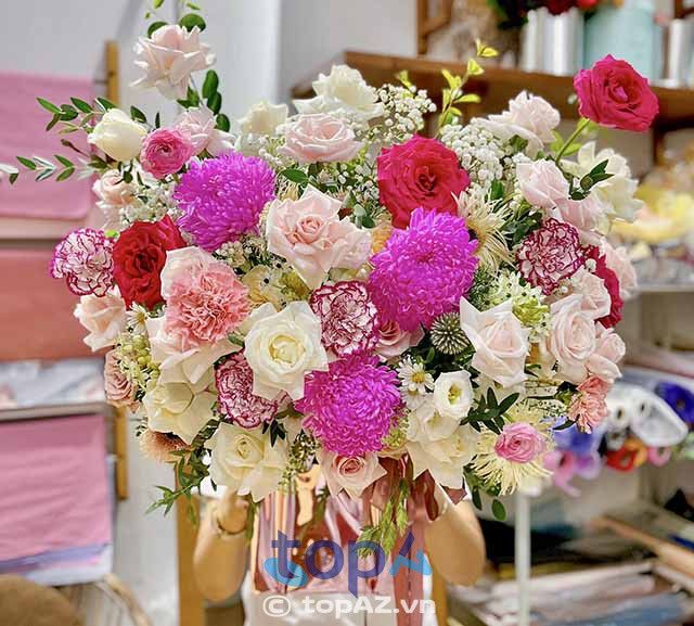 Shop hoa tươi Quy Nhơn - Sắc hoa tươi thắm, giá thành hợp lý