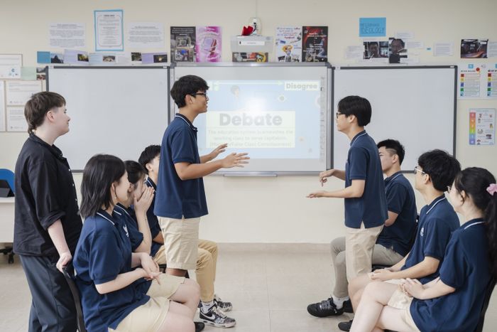 Hình ảnh không gian học tập sáng tạo tại Vinschool Hải Phòng