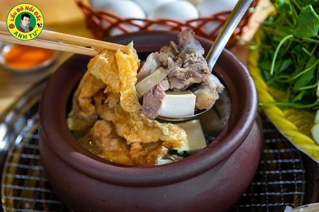 Lẩu Bò Nồi Đất Anh Tư - Hương vị đặc biệt khó quên