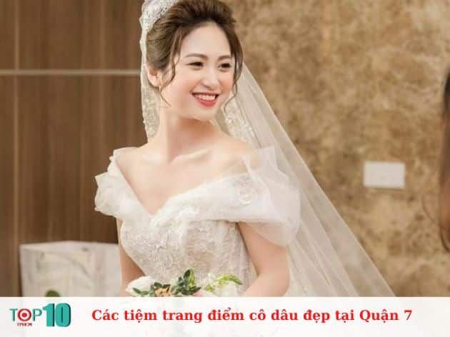 Danh sách các tiệm trang điểm cô dâu chất lượng và uy tín nhất Quận 7
