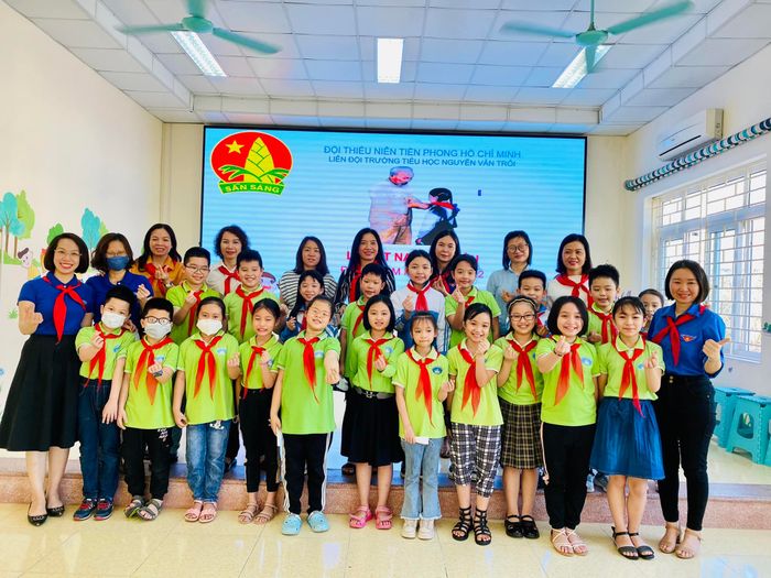 Bức tranh tươi đẹp của Trường Tiểu học Nguyễn Văn Trỗi - TP Thanh Hóa, nơi chắp cánh những ước mơ và ươm mầm tri thức cho thế hệ tương lai.