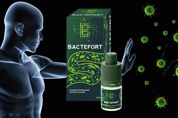 Bactefort - Dung dịch diệt ký sinh trùng, bảo vệ cơ thể khỏi tác hại của giun sán. Sản phẩm chứa các thành phần tự nhiên như hạt thì là, lá đu đủ, mướp đắng giúp đào thải ký sinh trùng, cải thiện tiêu hóa và tăng cường hệ miễn dịch.