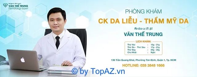 Bác sĩ Văn Thế Trung - Chuyên gia da liễu uy tín tại Quận 1